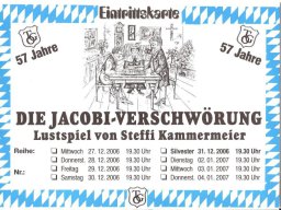 2006 – &quot;Die Jacobi-Verschwörung&quot;